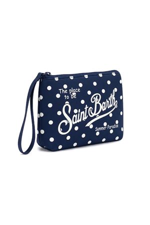 Pochette Aline Pois Blu SAINT BARTH KIDS | ALIN00103285L